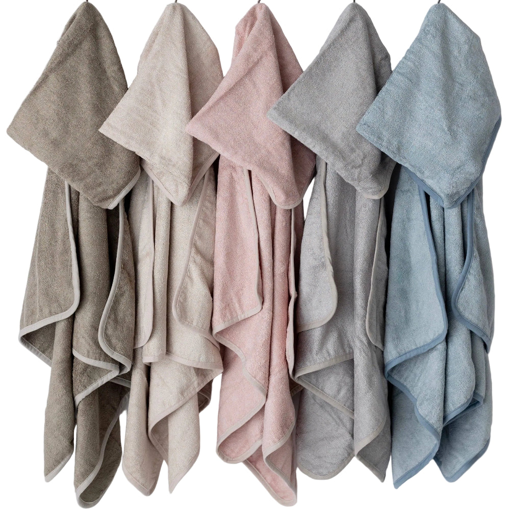 Calla & Friends Bamboo Cotton Hooded Kids Bath Towel