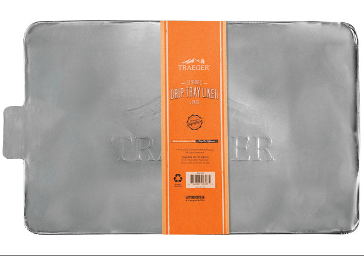 Traeger Disposable Aluminum Grill Drip Tray Liners