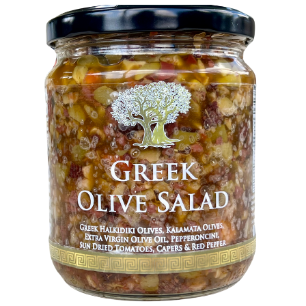 Truly Greek Gourmet Jarred Olive Salad - 16 oz.