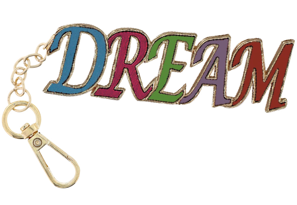 Jane Marie "Dream" Leather Keychain