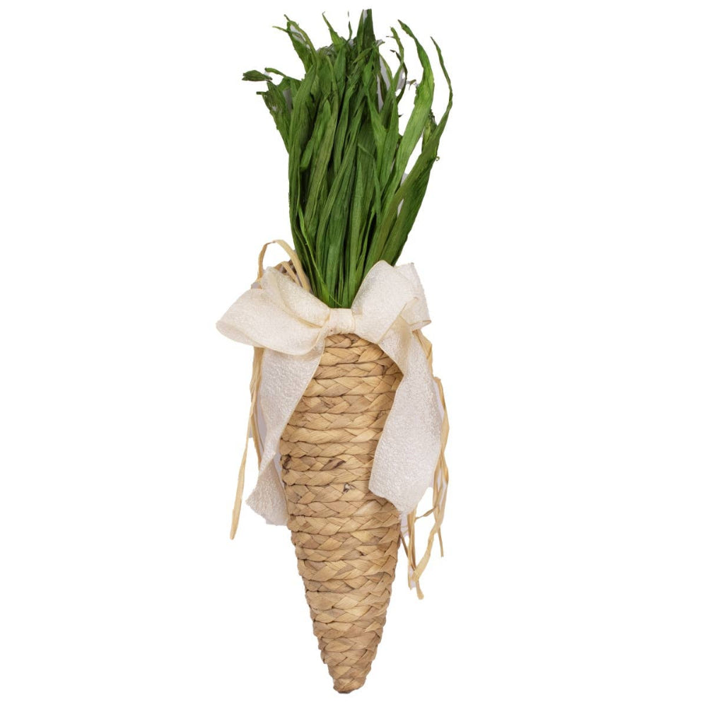Royal Standard Whinston Jute Carrot Door Hanger - 15.5"