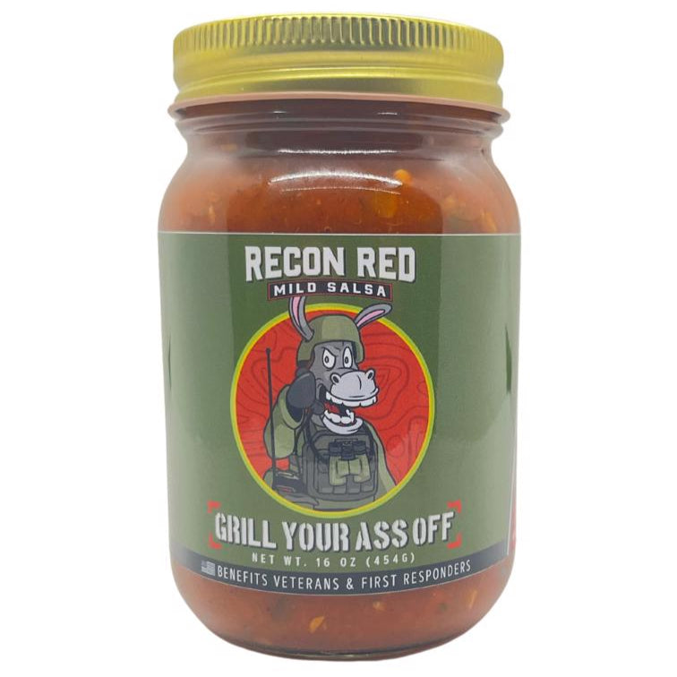 Grill Your Ass Off! Jarred Salsas - 16 oz.