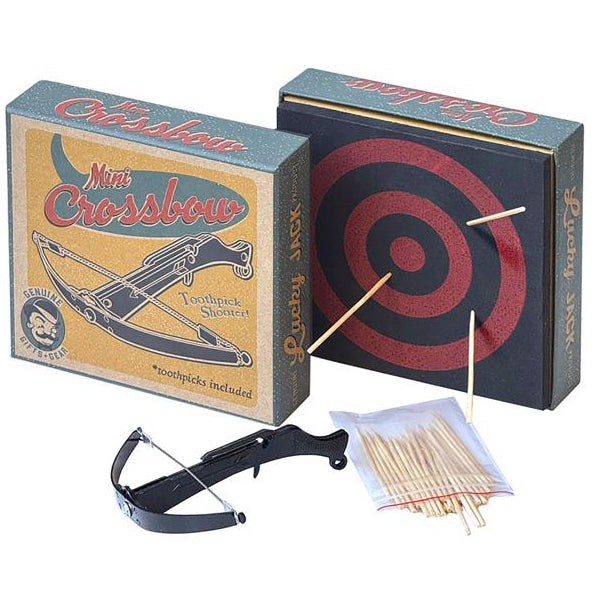 Lucky Jack Miniature Toothpick Crossbow Set