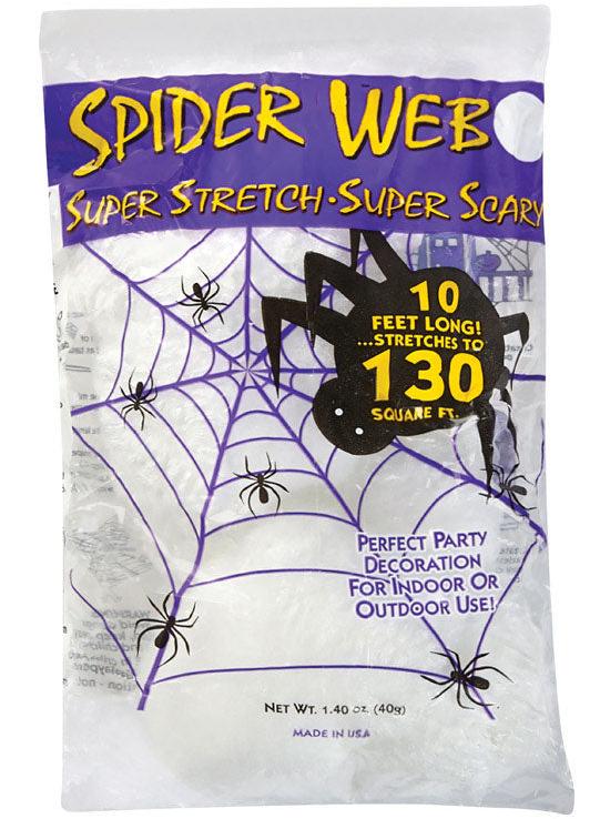 Artificial Spider Webbing Halloween Decoration - 130 sq. ft. (approx.)