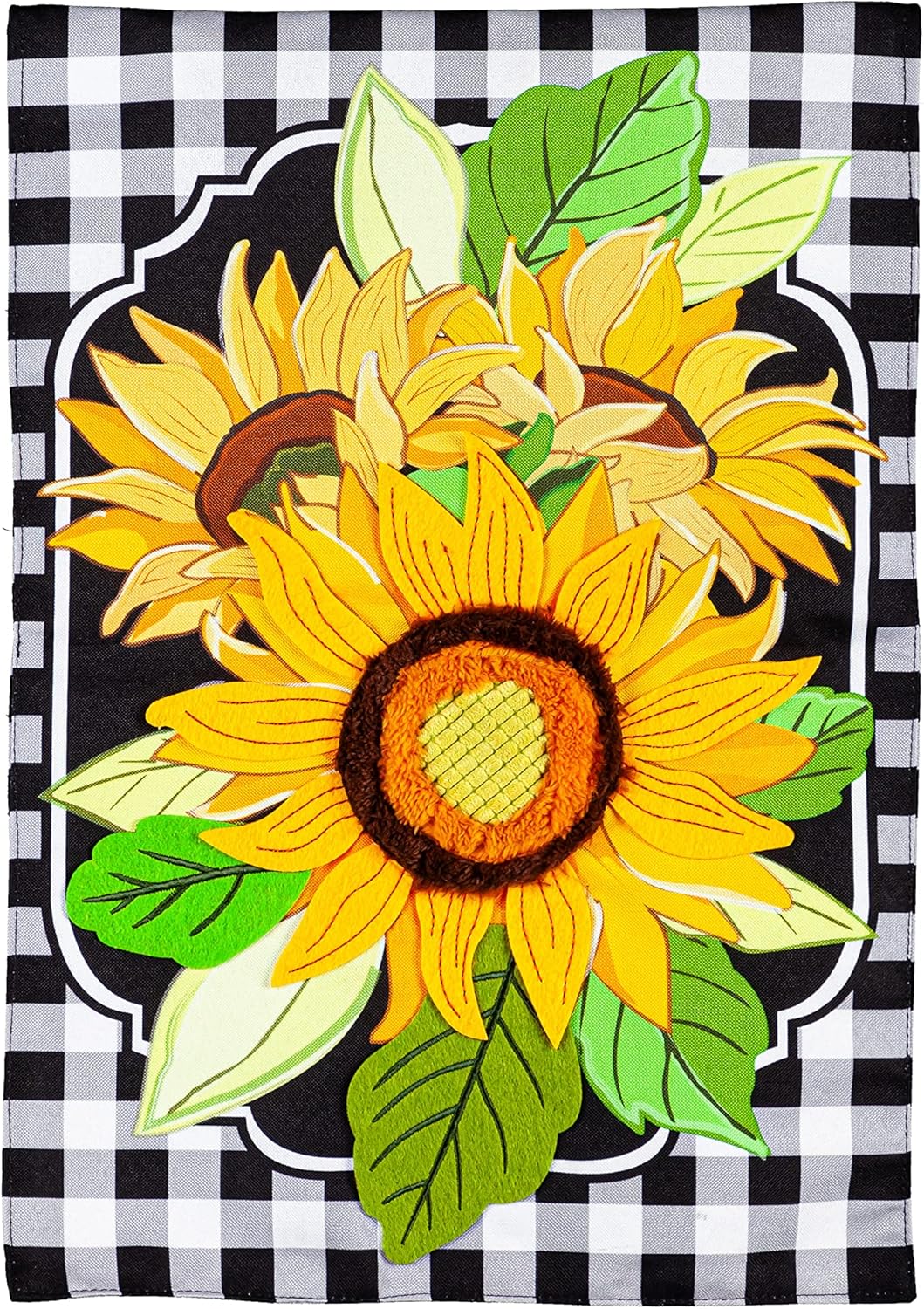Evergreen Floral Themed Garden Flags - 12.5" x 18"