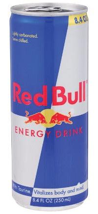 Red Bull Energy Drinks - 8.4 oz. to 16 oz.