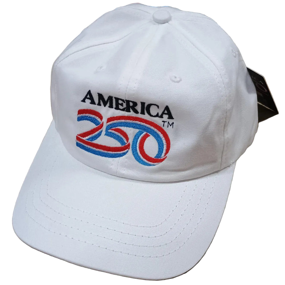America250 Cotton Twill Embroidered Logo Hats