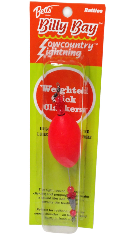 Betts Billy Bay Lowcountry Lightning Weighted Click-Clacker Rigs - 2.5"