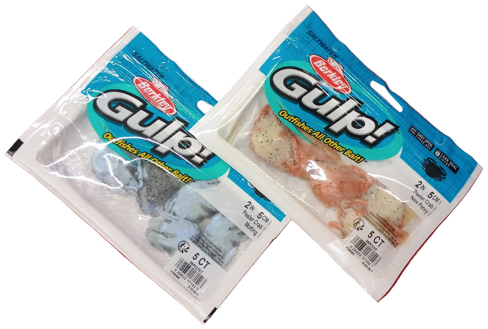 Berkley Gulp! 2" Scented Peeler Crab Soft Bait - 5 pc.