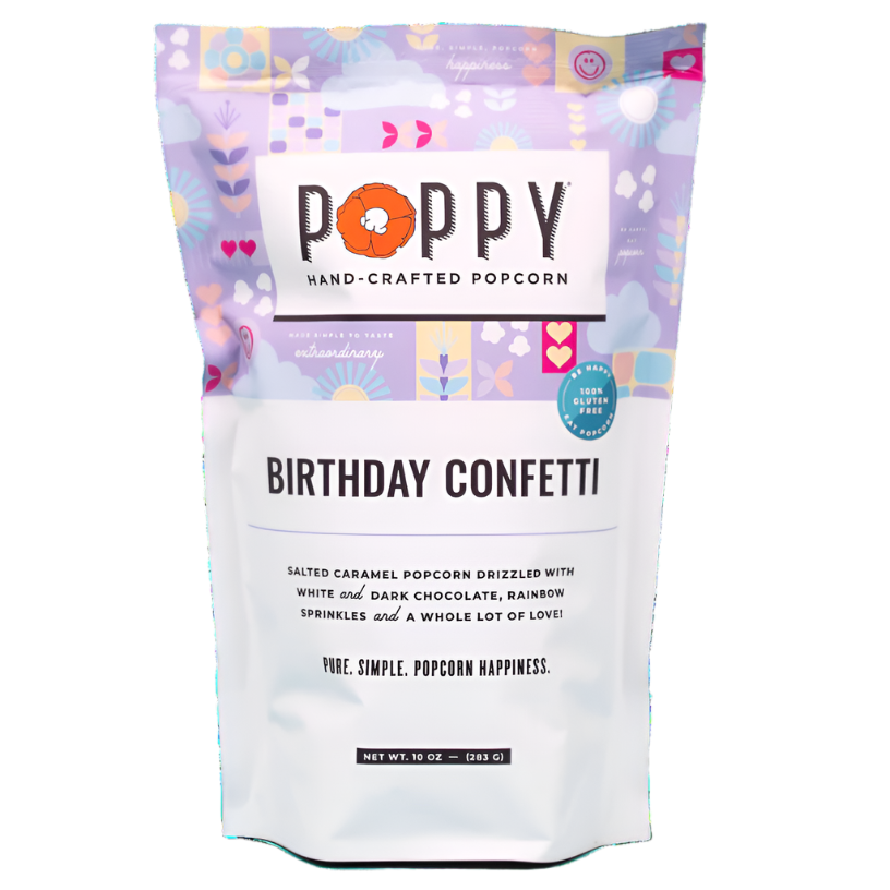 Poppy Handcrafted Gourmet Popcorn - 3 oz. to 10 oz.