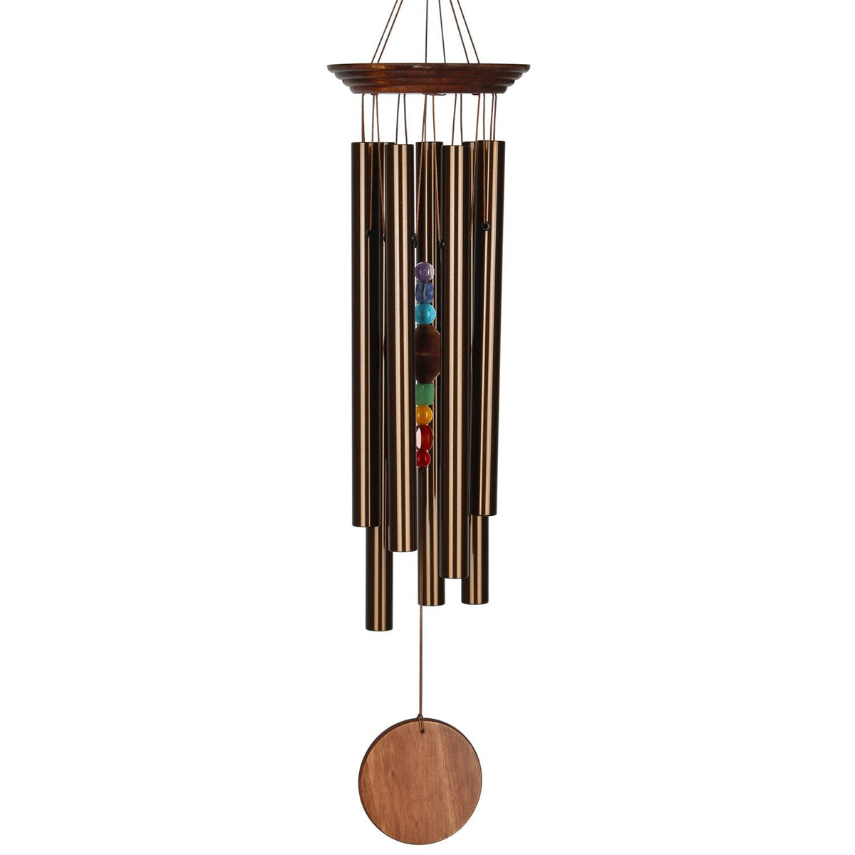 Bronze 7-Stone Chakra Windchimes