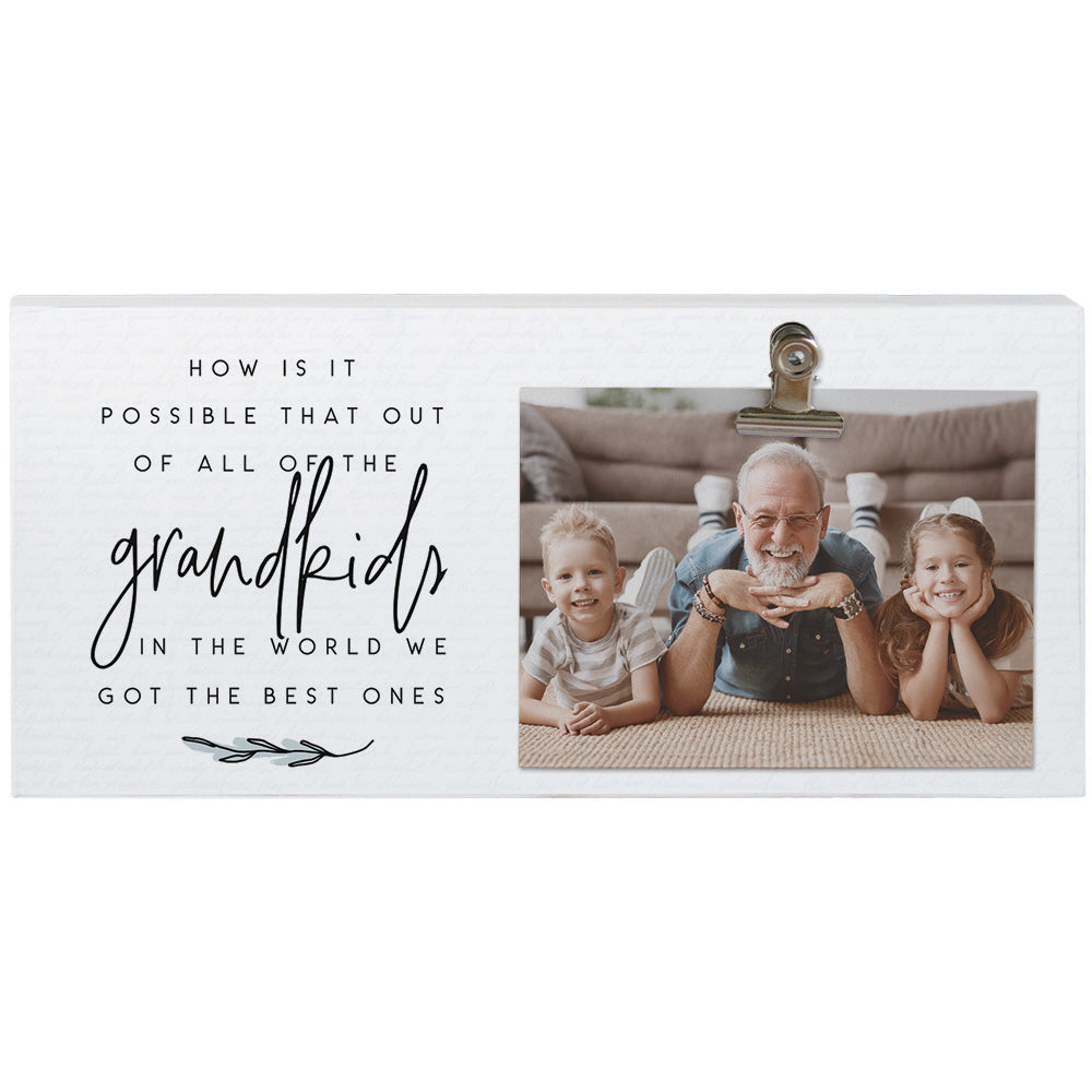 Sincere Surroundings Wooden Photo Holders - 5.5" x 12"