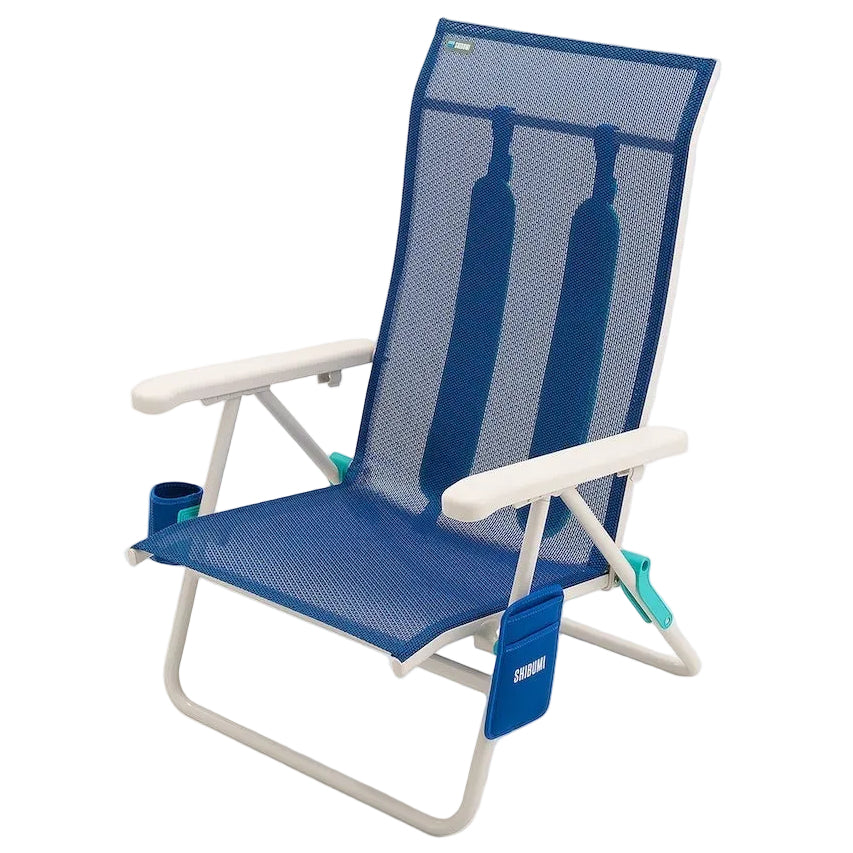 Shibumi Reclining & Fold-Up Mesh Beach Chair