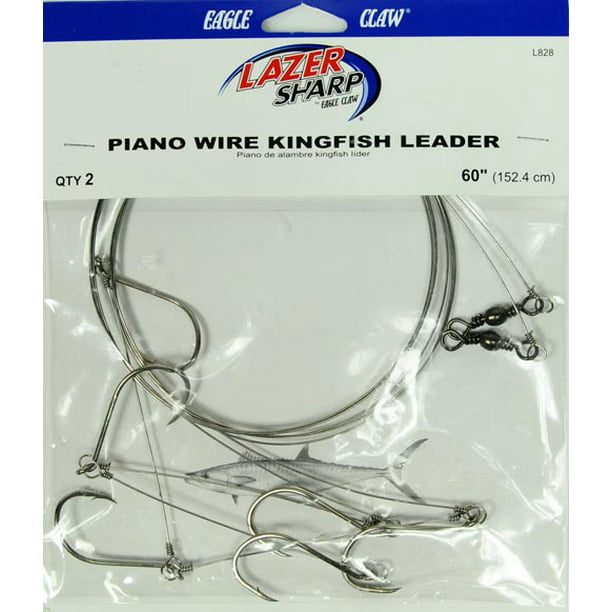 Eagle Claw Lazer Sharp Piano Wire Kingfish Rigs - 2 pc.