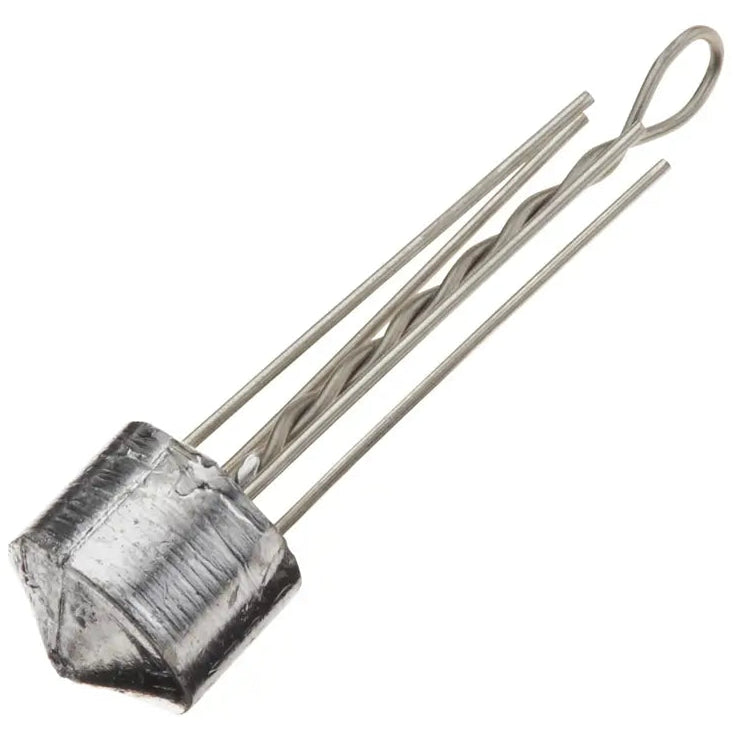 H&H Stainless Steel-Legged Lead Spider Sinker Weights - 1 oz. to 6 oz.