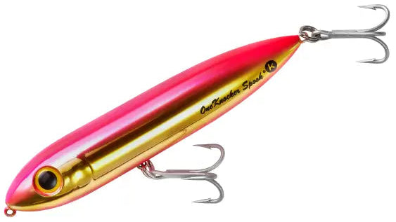 Heddon One Knocking Spook Topwater Hard Lures - 4.25"