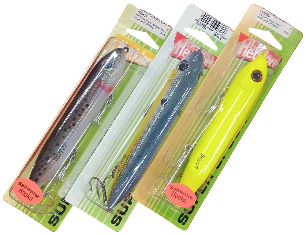 Heddon Super Spook Topwater Hard Lures - 5"