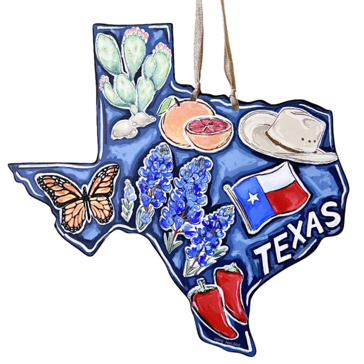 Home Malone Texas' Favorite Things Door Hanger