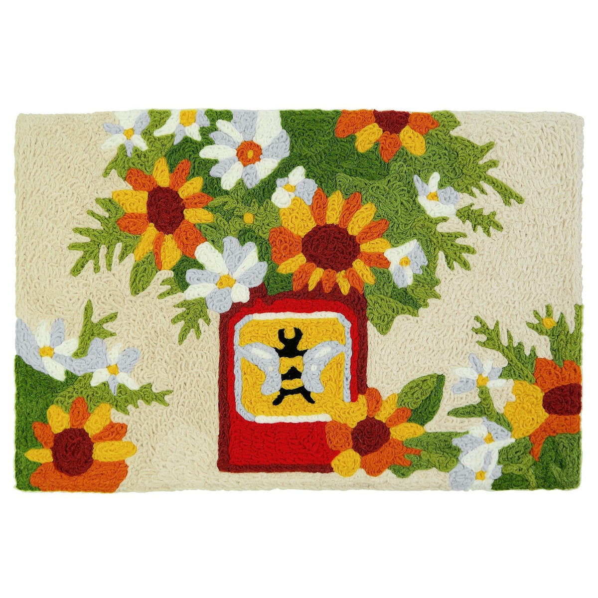 Jellybean Floral Themed Rugs