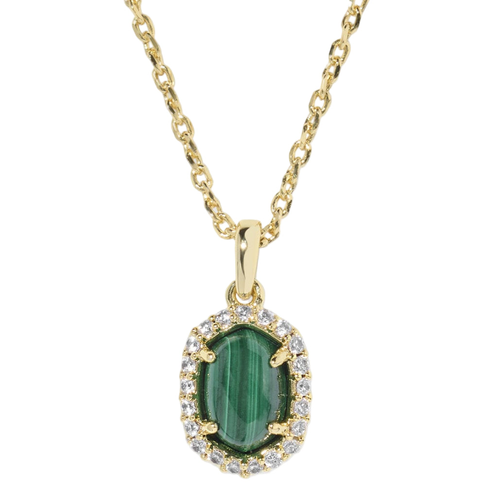 Kendra Scott Daphne Crystal Frame Short Pendant Necklace