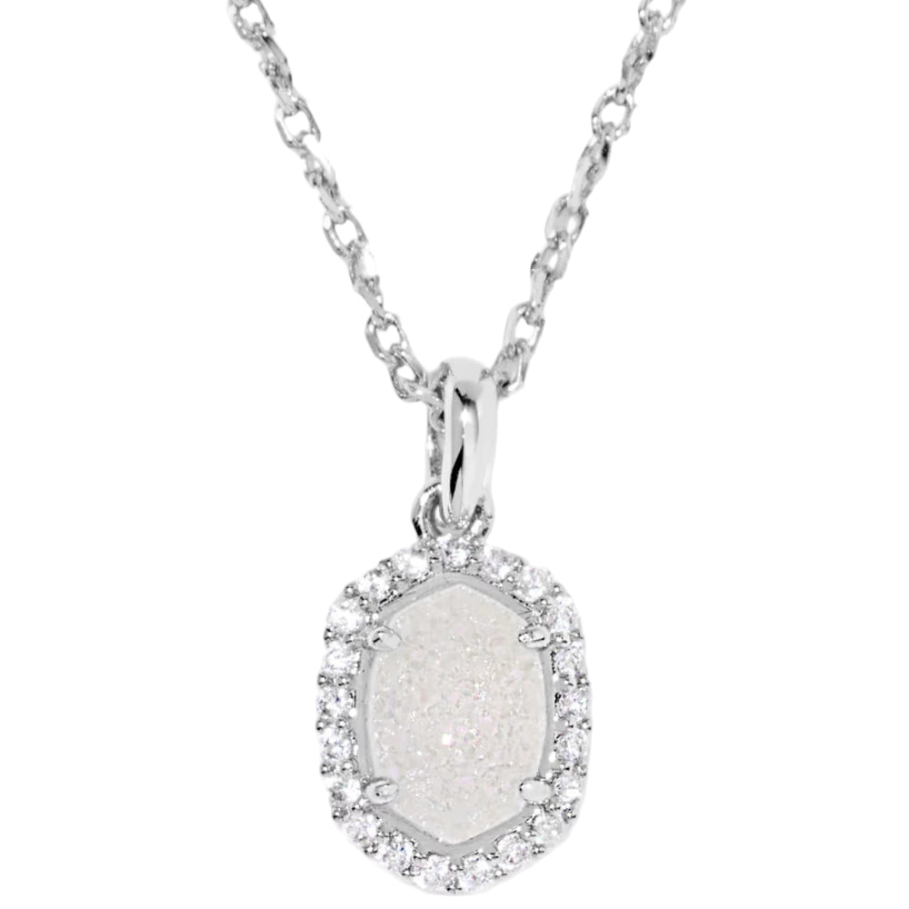 Kendra Scott Daphne Crystal Frame Short Pendant Necklace