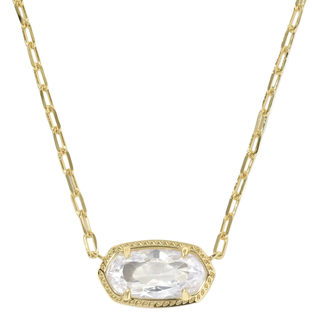Kendra Scott Elisa Luxe Gold Short Pendant Necklace