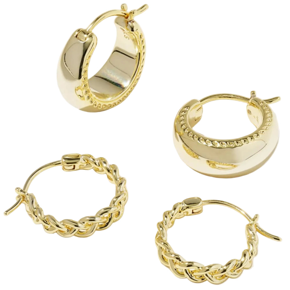 Kendra Scott Gabriella Huggie Earrings (2 Pair)