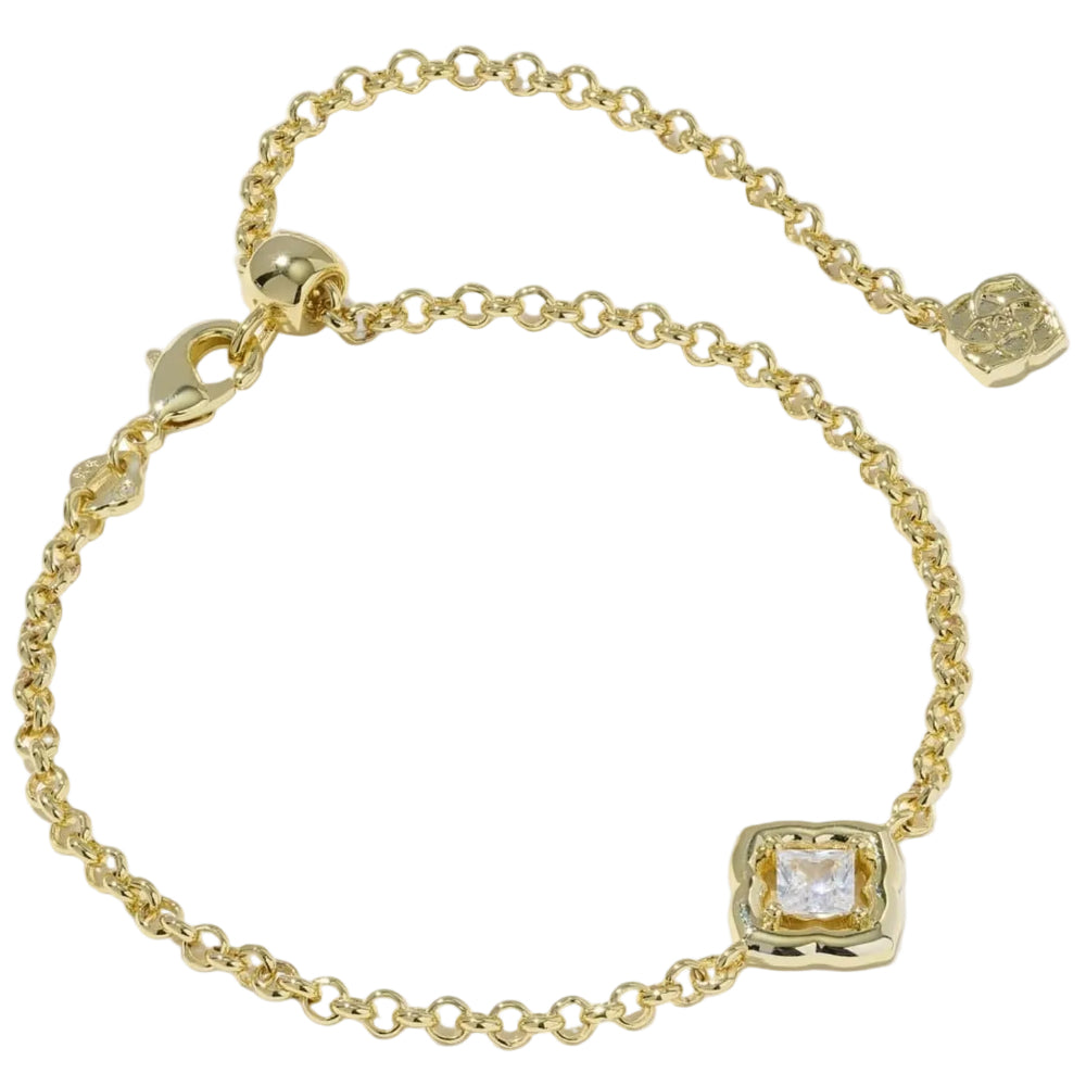 Kendra Scott Mallory Crystal Chain Bracelet