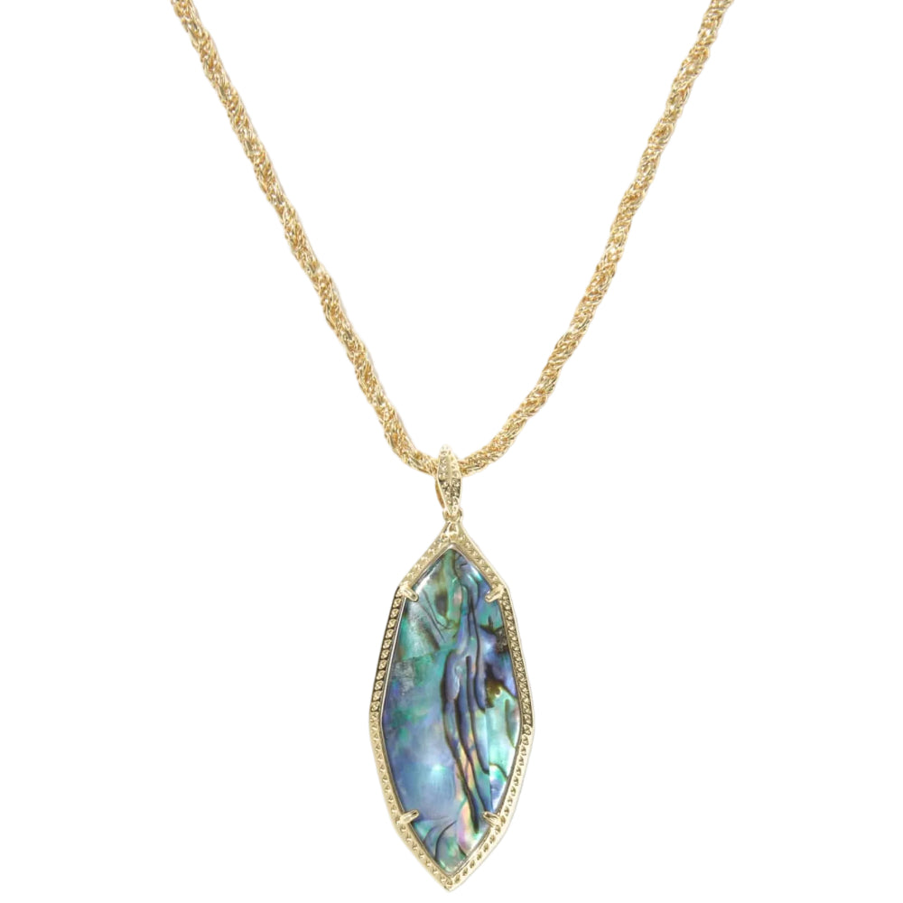 Kendra Scott Ophelia Gold Large Long Pendant Necklace