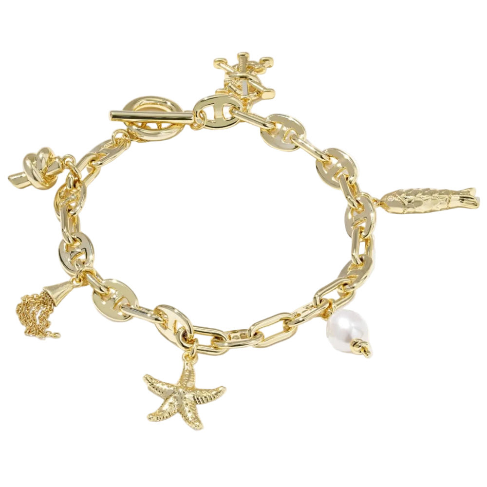 Kendra Scott Parker Nautical Charm Bracelet
