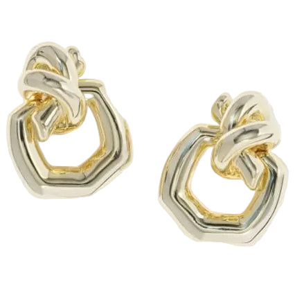 Kendra Scott Parker Knot Open Frame Earrings