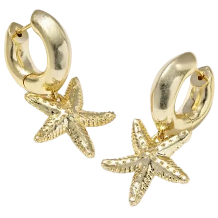 Kendra Scott Parker Starfish Huggie Earrings