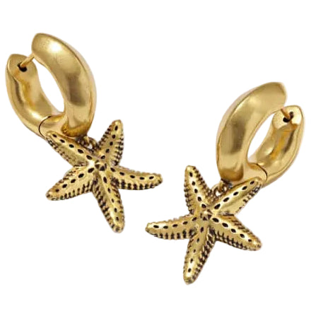 Kendra Scott Parker Starfish Huggie Earrings