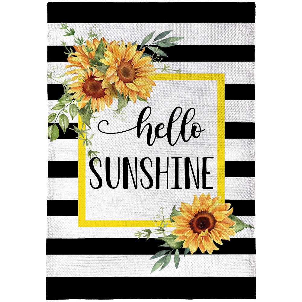 Evergreen Floral Themed Garden Flags - 12.5" x 18"