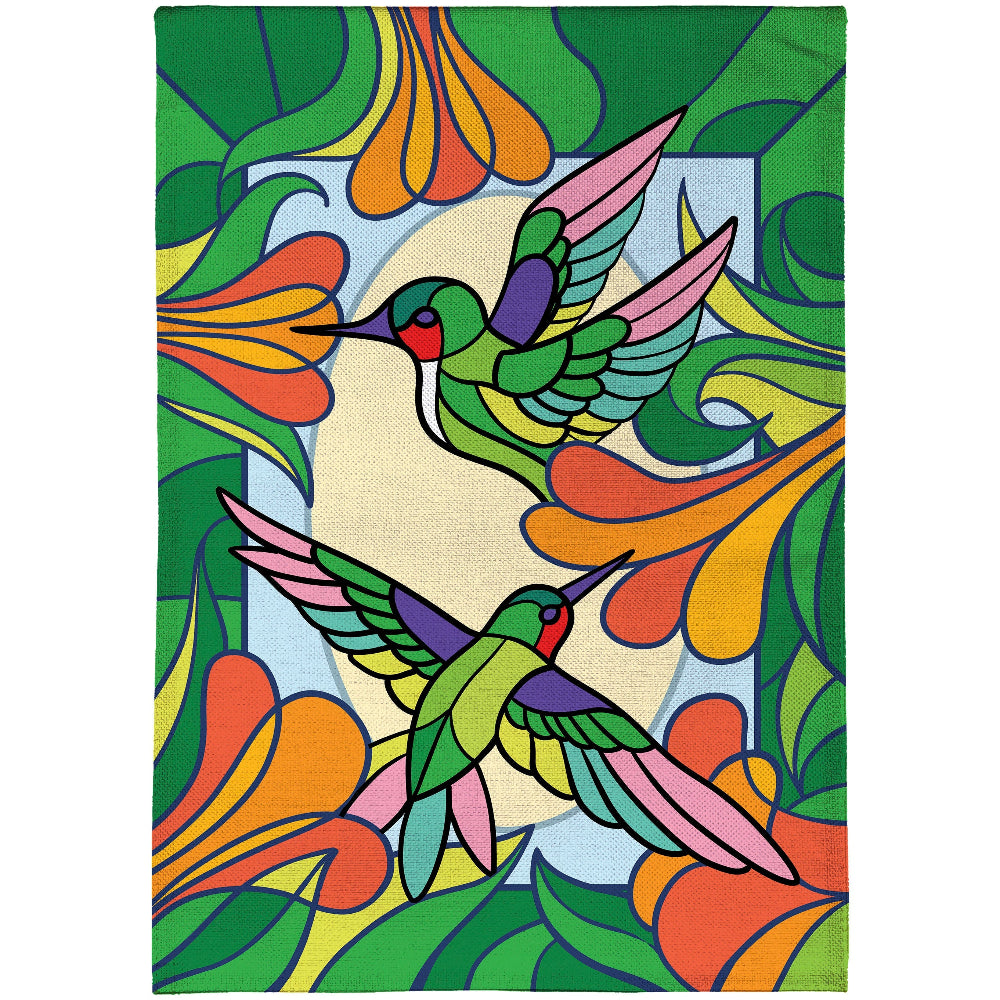 Evergreen Nature & Bird Themed Garden Flags - 12.5" x 18"