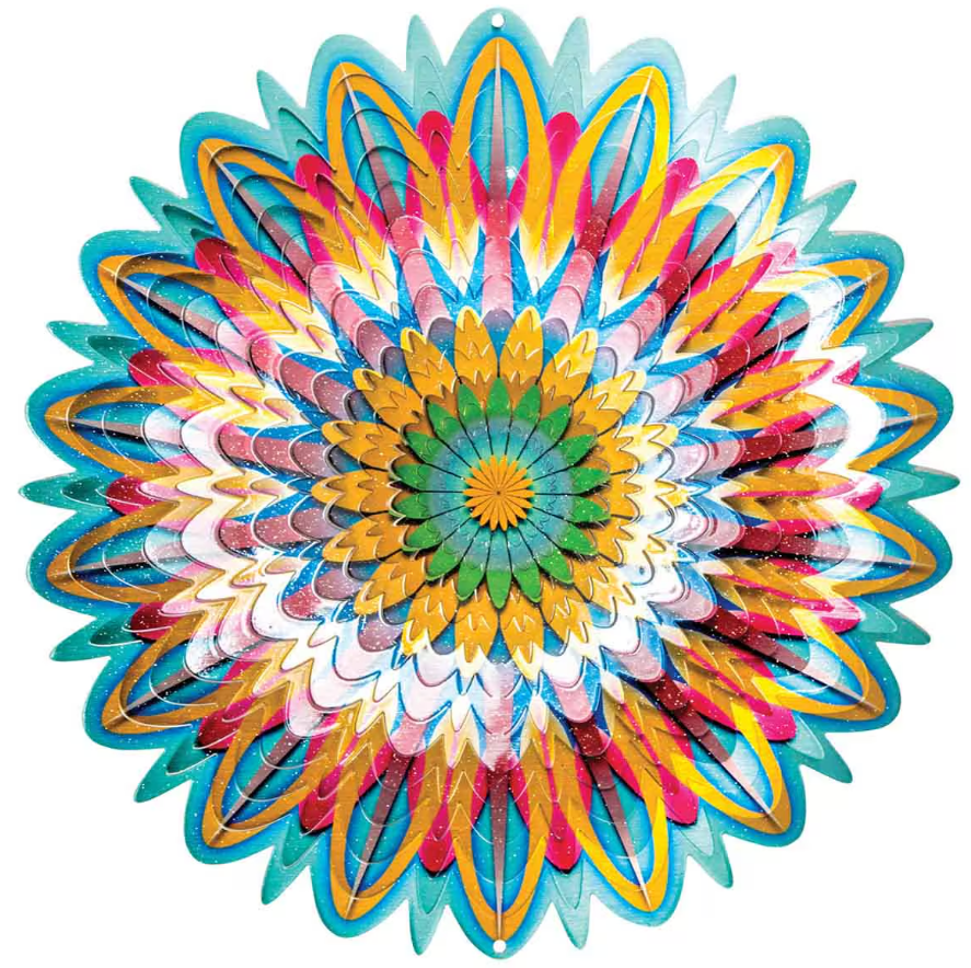 Spinfinity Stainless Steel Wind Spinners - 12"