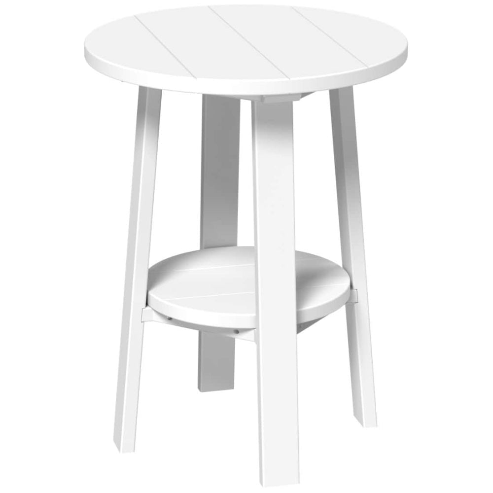 LuxCraft Polywood Deluxe Round End Table - 22" & 28"