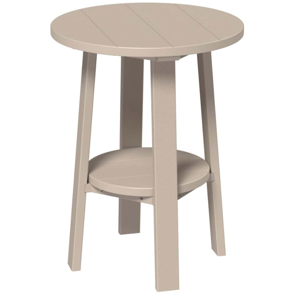 LuxCraft Polywood Deluxe Round End Table - 22" & 28"