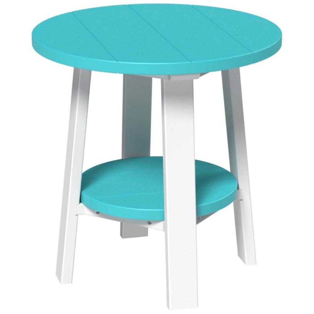 LuxCraft Polywood Deluxe Round End Table - 22" & 28"