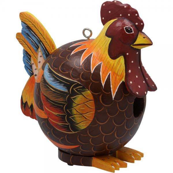 Songbird Handcarved Wooden Gord-O Birdhouses