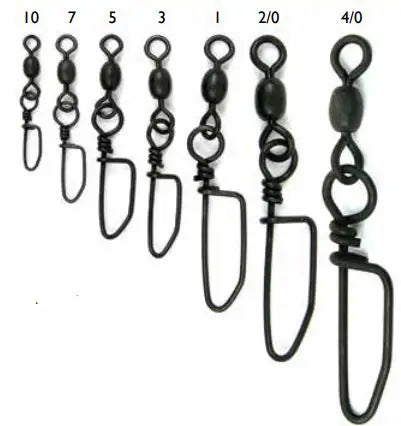 Billfisher Stainless Steel Coastlock Snap Swivels