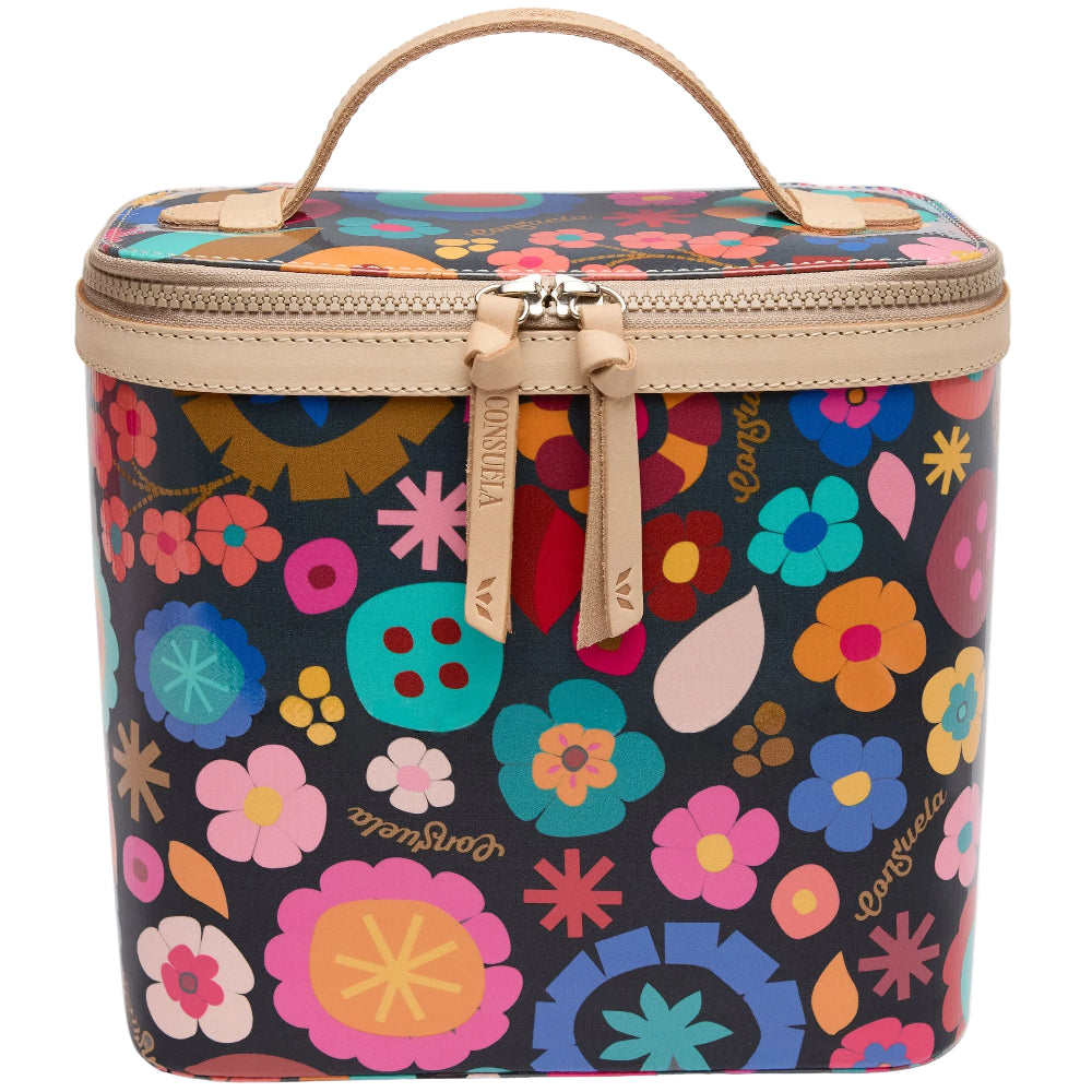Consuela Train Case Cosmetic Bag (Slim)