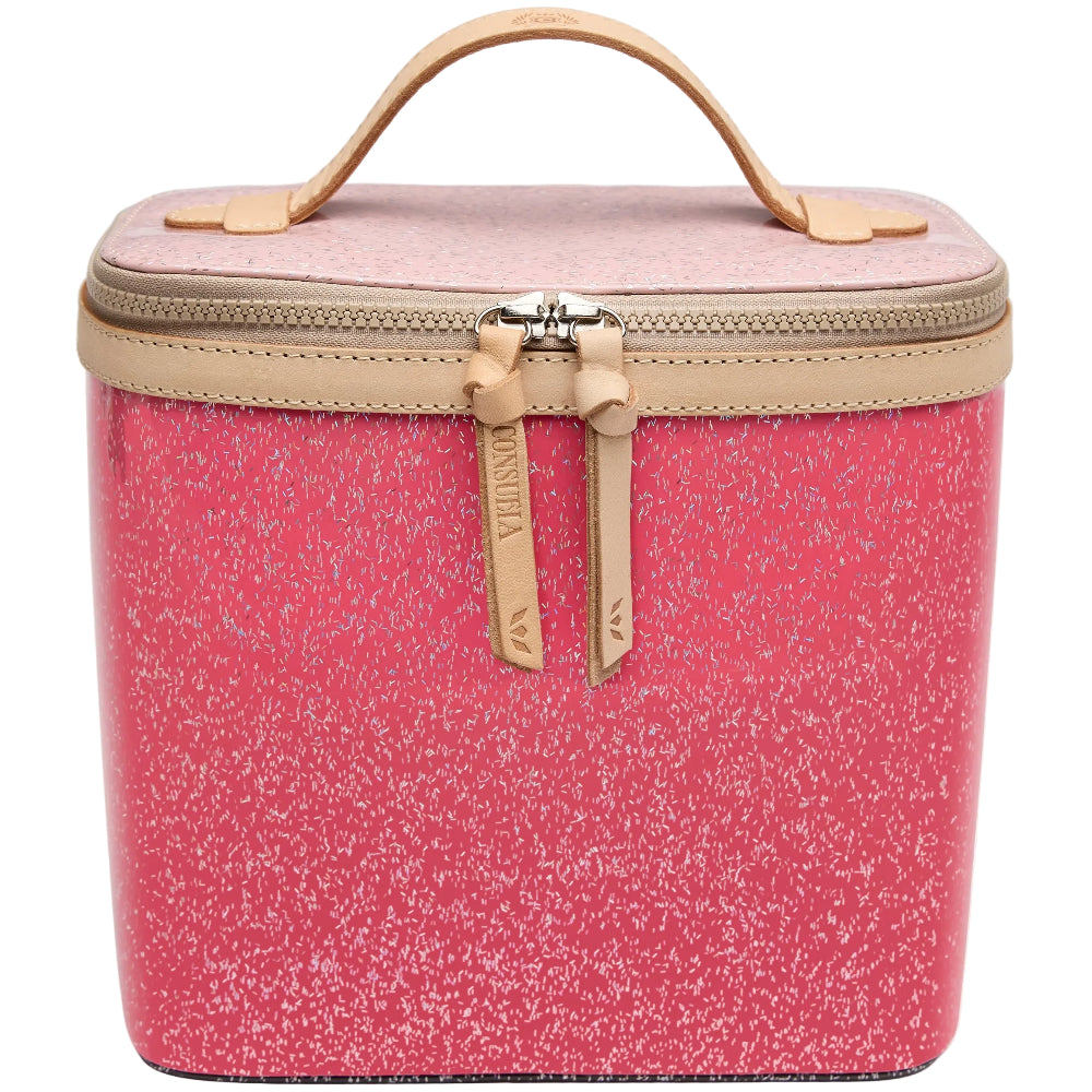Consuela Train Case Cosmetic Bag (Slim)