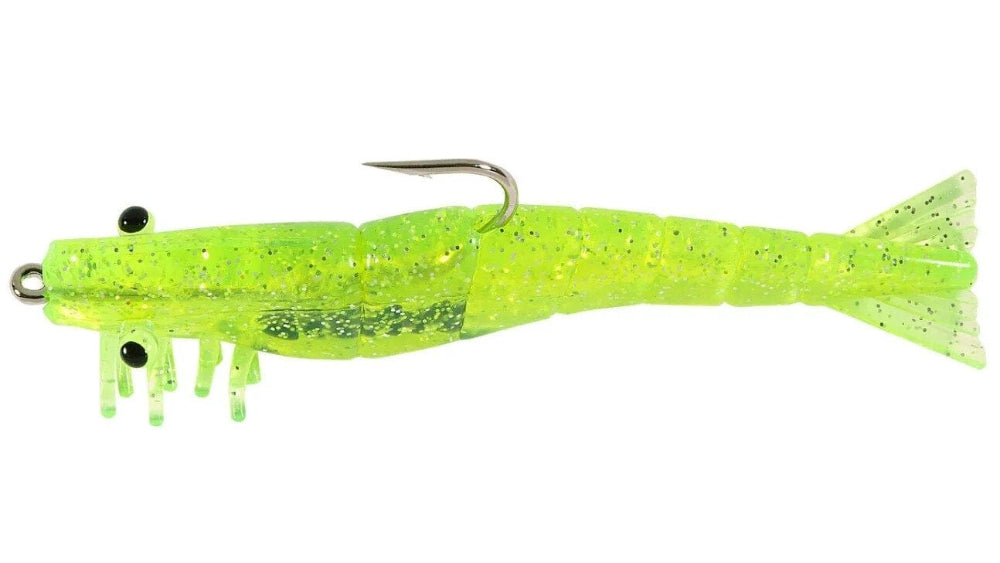 H&H TKO Shrimp 3.5" Pre-Rigged Soft Lures - 3 pc.