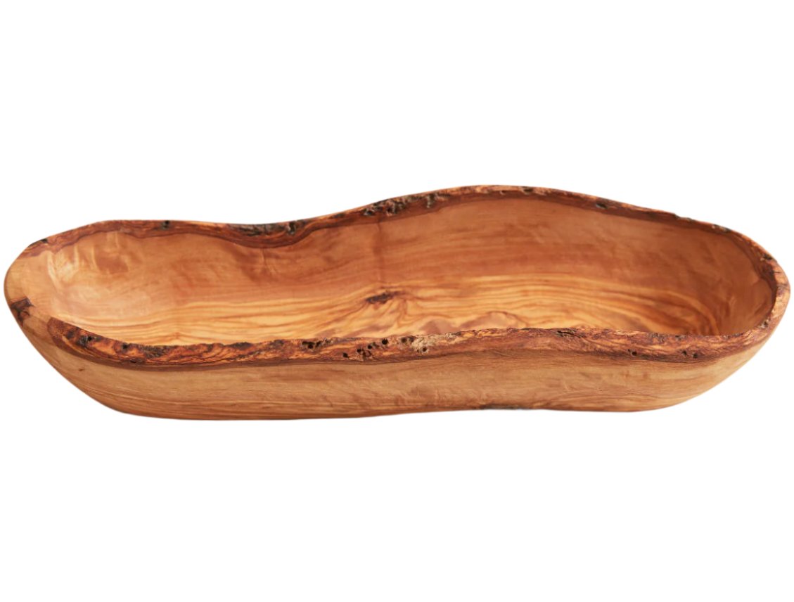 Verve Italian Olivewood Boat Bowl - 12"