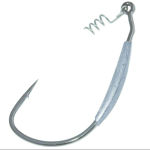 Gamakatsu Black Chrome Superline Spring Lock Hooks - 4 pc.