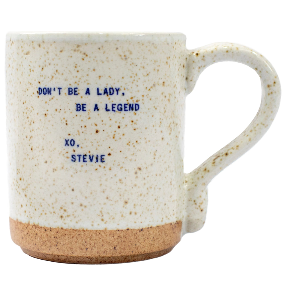 Sugarboo & Co. Ceramic Famous Singer Quote XO Mugs - 15 oz.