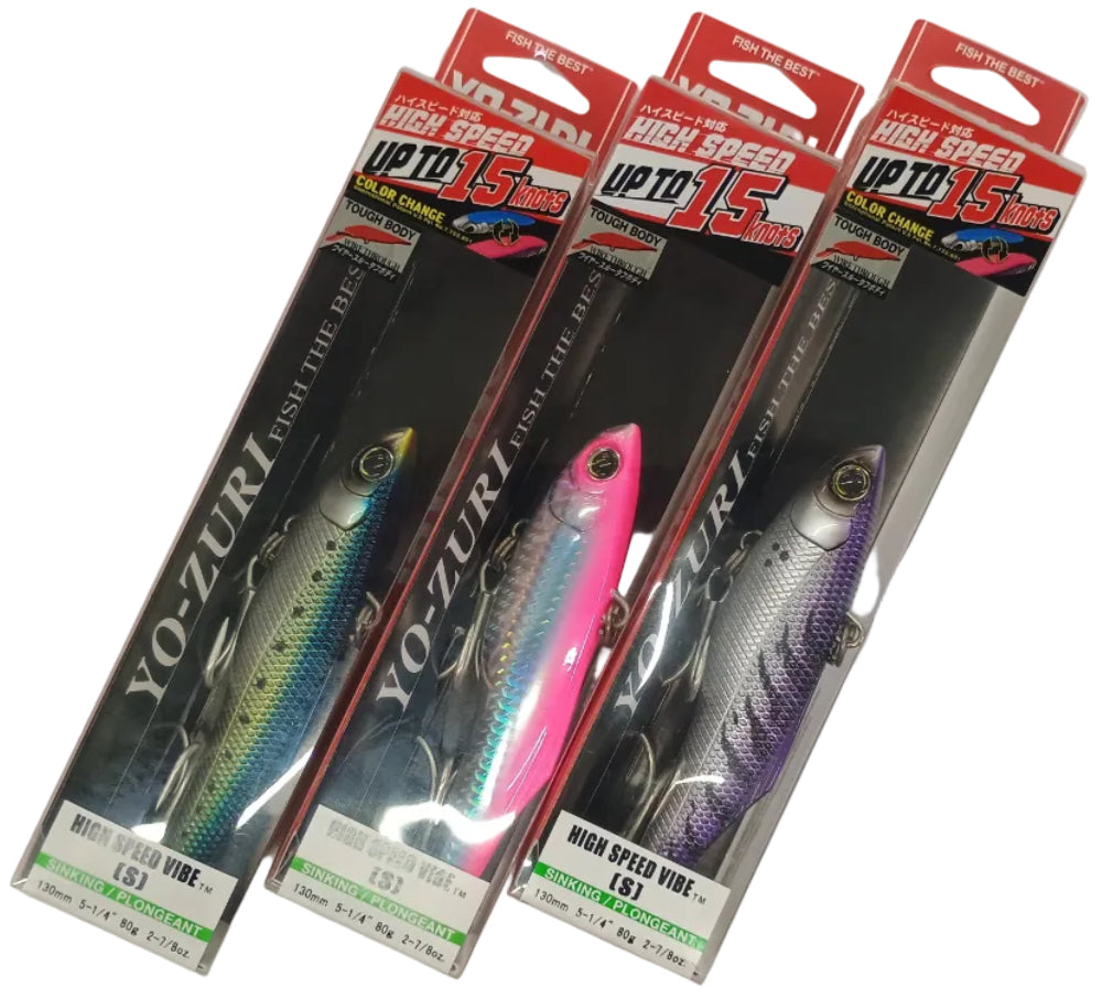 Yo-Zuri High Speed Vibe 2-7/8 oz. Sinking Hard Lure - 5.25"