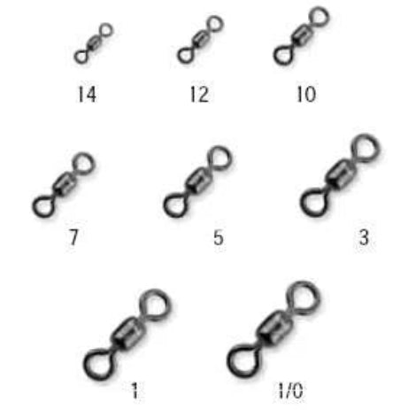 American Fishing Wire Mighty Mini Stainless Steel Crane Swivels