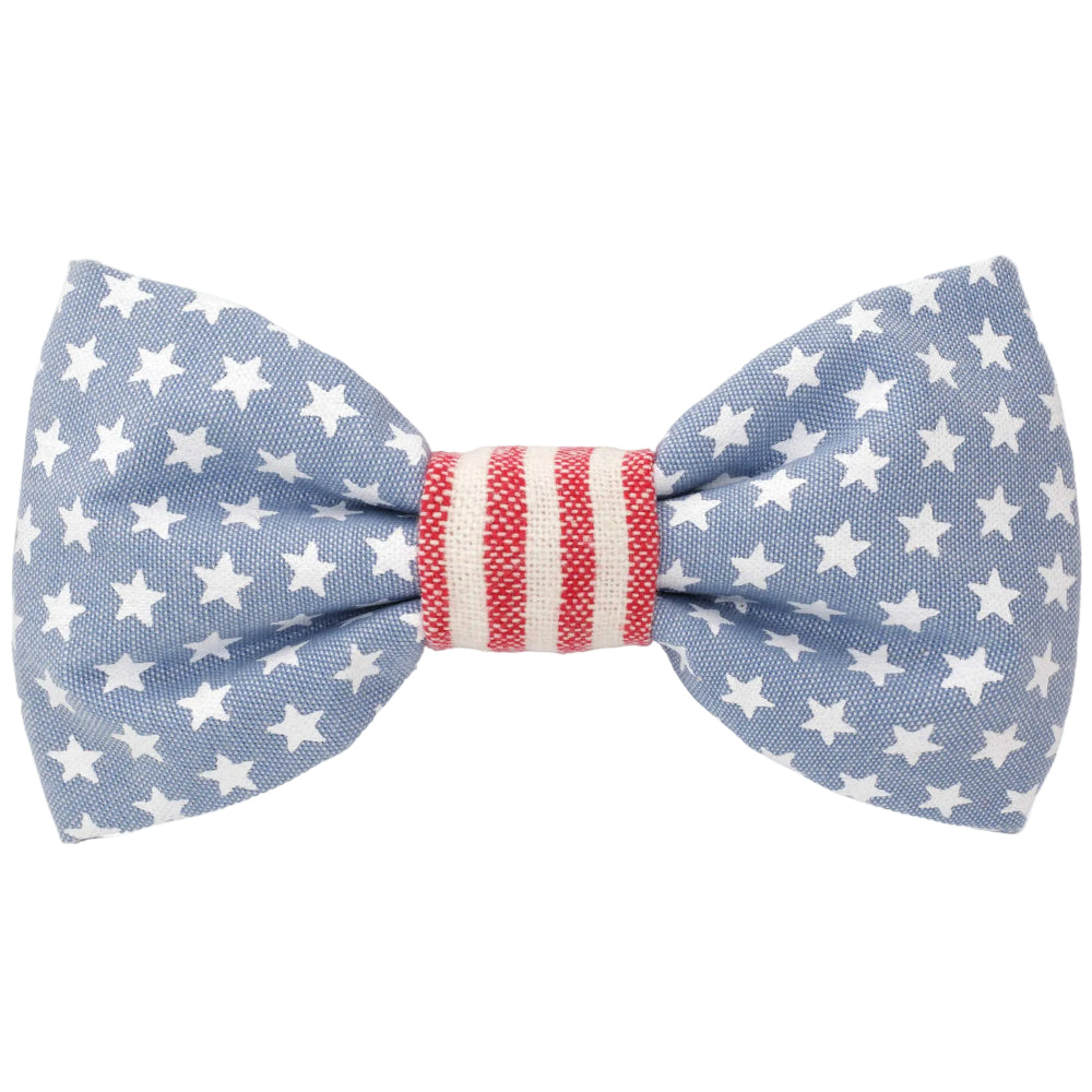 Foggy Dog Cotton Bow Tie - Liberty Stars
